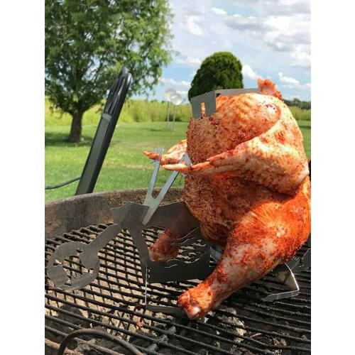 Creative American Grilled Chicken Grill BBQ Portable Motorcycle Grill Outdoor Barbecue Pieces Personalized Party Barbecue Tools
