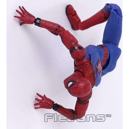 Mafex 047 Spider Man Homecoming Ver. Joint Movable PVC Action Figure Spiderman Model Toy
