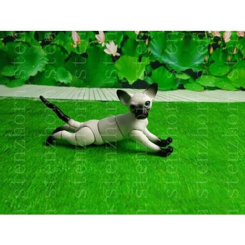 New bjd doll - hairless cat animal toy fashion doll free eyes