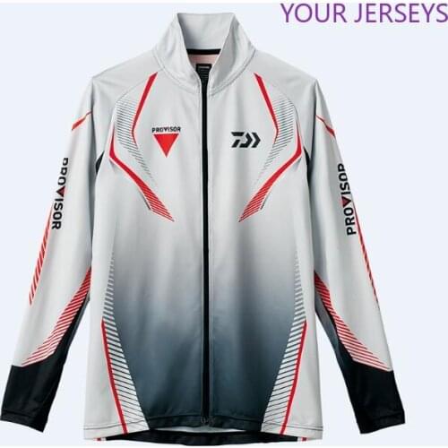 Daiwa New Men Professional Fishing Clothing Uv Protection Moisture Wicking Breathable Long Sleeve Fishing Shirt Camisas Pesca