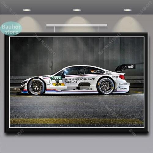 New Hot Poster BMW M3 E30 Super Racing Car Retro Classic Wall art Posters And Prints Canvas Painting for Home Room Decoration