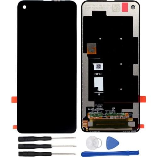 Original 6.3" LCD For Motorola Moto One Vision LCD One Vision Display Touch Screen Digiziter Assembly For Moto P50 LCD XT1970