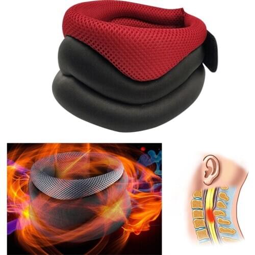 Dropshipping Traction Pillow Sponge Orthopedic Neck Pillow Cervical Vertebra Correction Office Neck Support Belt Brace
