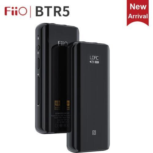 New FiiO BTR5 Portable Bluetooth Headphone Amplifier CSR8675 AptX HD LDAC USB DAC AAC iPhone iOS Android HiFi Audio Decoder