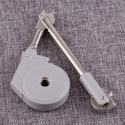 LETAOSK High Quality Cupboard Door Lift Up Toy Box Hydraulic Lid Flap Stay Soft Close Safety Door Support Strut Hinge Kit Silver