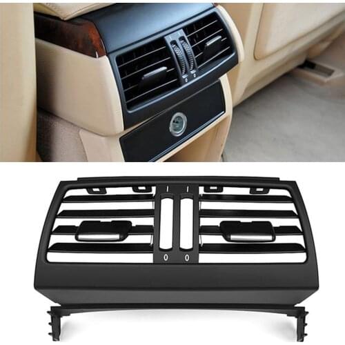 Rear Center Console Fresh Air Outlet Vent Grille Cover For BMW X5 E70 X6 E71