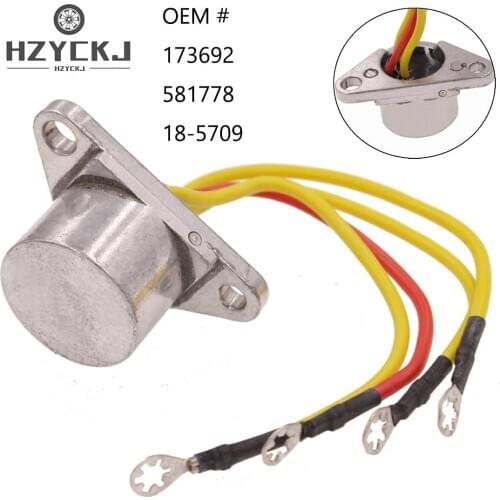 Free Shipping Regulator Rectifier 173692 581778 18-5709 For Johnson Evinrude 9.9-60Hp