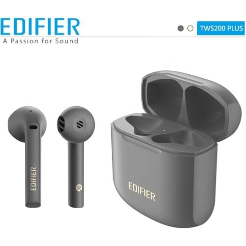 EDIFIER TWS200 PLUS True Wireless Bluetooth Earphones QCC3040 Bluetooth V5.2 Support aptX Adaptive Type-C Fast-charing