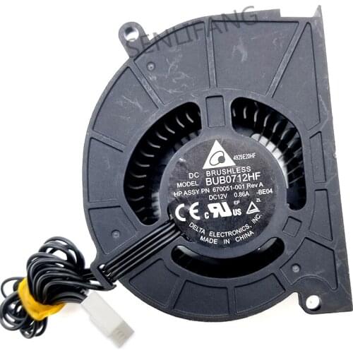 FOR BUB0712HF-BE04 670051-001 12V 0.86A COOLING FAN NEW