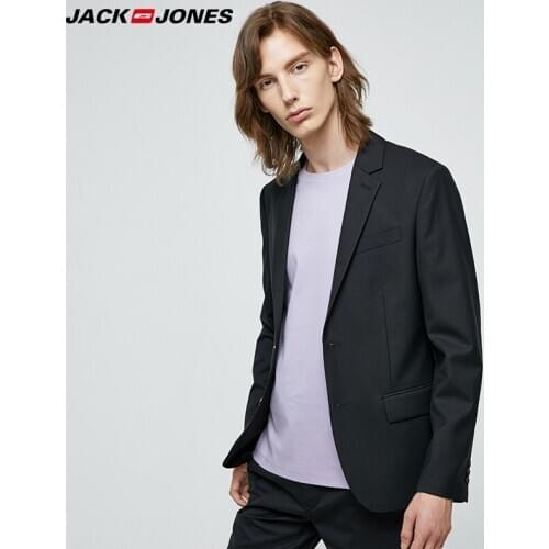 Jack Jones Sheep Wool Autumn Winter Business Suit Coat Jacket 219372510