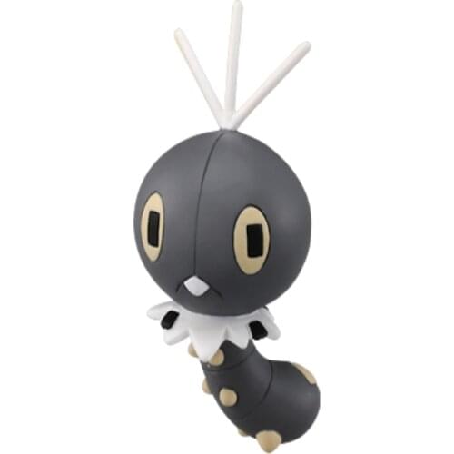 TAKARA TOMY Genuine Pokemon MC Series Bug Type Scatterbug Action Figure Model Ornament Toys