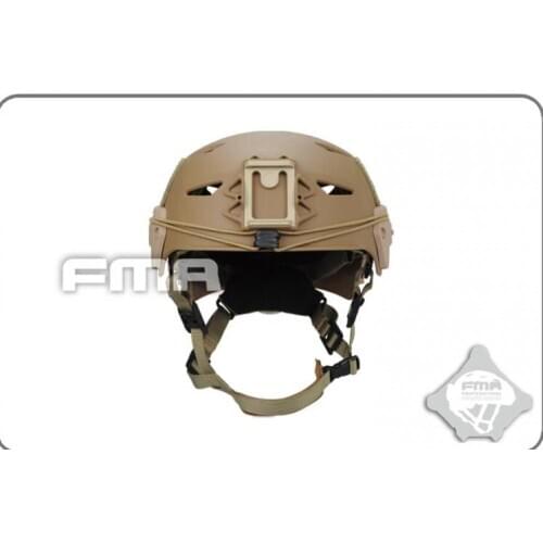 FMA MIC FTP BUMP Helmet EX Airsoft Simple System TB1044 Black/Desert/Gray NEW