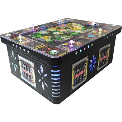 8 Players Catch Fish Table Tickets Redemption Games Coin Operated Amusement Arcade Slot Casino Ocean King Fishing Game Machine