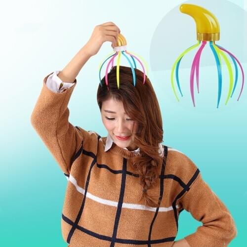 New Claw Massager Body Massager Octopus Head Scalp Neck Equipment Stress Release Relax Massage Pain Relief Head Care