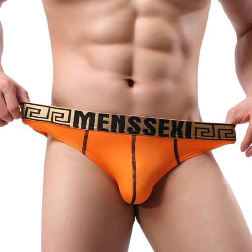 Solid Ice Silk Men Thong Gay Underwear Sexy Jockstrap Mens Thongs And G Strings Male Lingerie Low Waist Man T Back Underware