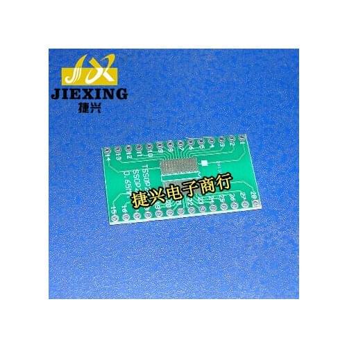 SSOP28 / TSSOP28 to DIP28 patch to insert the converter board 0.65mm lead to 2.54 feet away