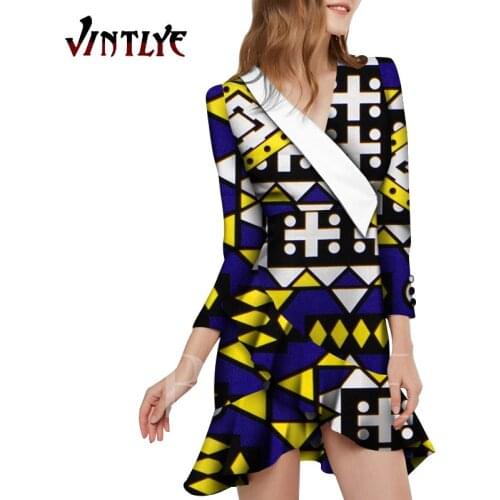 2020 African dress skirt Africa short skirt African Print Dresses for Women Bazin Dress Traditional African Clothing WY6345