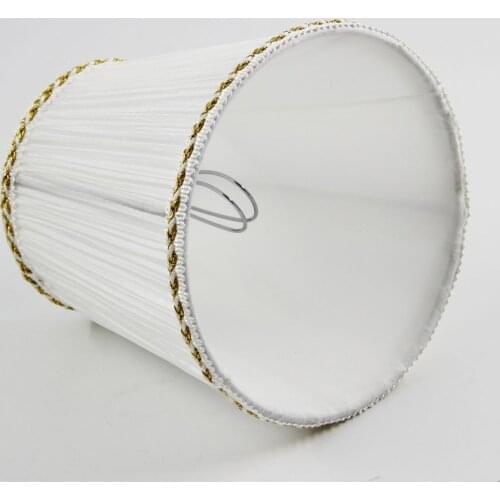 DIA 15.5cm/ 6.1 inch Relaxdays Lamp, living room Gauze Fabric Lamp shade For lamp, garden Wall lamp shade DIY, Clip On