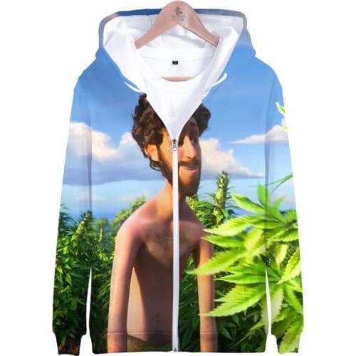 Lil Dicky earth 3D Printed Zipper Hoodies Women/Men Fashion Long Sleeve Hooded Sweatshirt 2019 Hip Hop Casual Streetwear Clothes