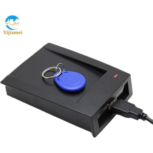 USB RFID Reader Desktop RFID Reader RFID Card Reader Access Control Reader with 13.56MHz work frequency non driever