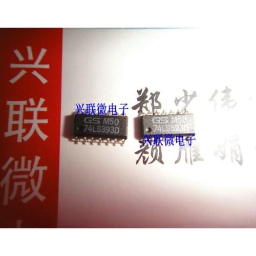 In stock 100% New&Original 5pcs/lot 74LS393D 74LS393 SOP14