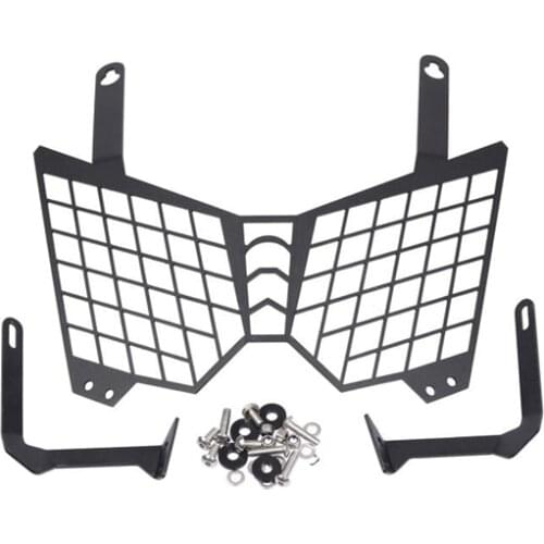 Motorcycle Headlight Protector Grille Guard Light Lamp Cover Protection Grill for Kawasaki KLR650 KLR 650 2008-2015