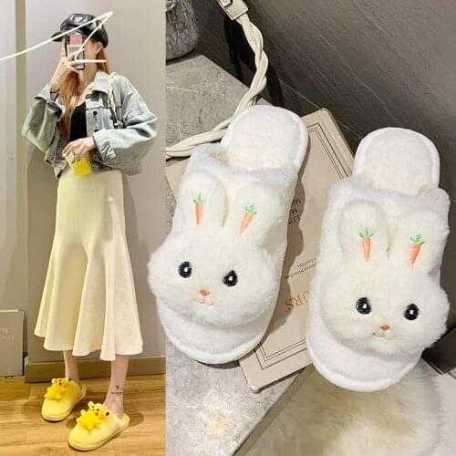 Pantuflas Home Slippers Women 2021 Flat Indoor Slippers Fashion Trendyol 36-45 Large Size Ladies Shoes Casual Light Anime Shoes