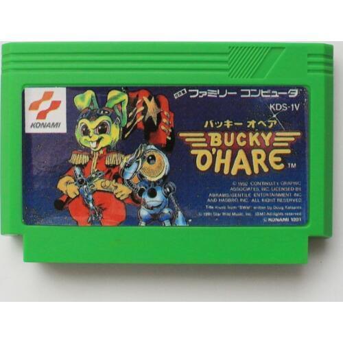 Bucky o'Hare 60 Pins Game Card For 8 Bit D99 Game Player