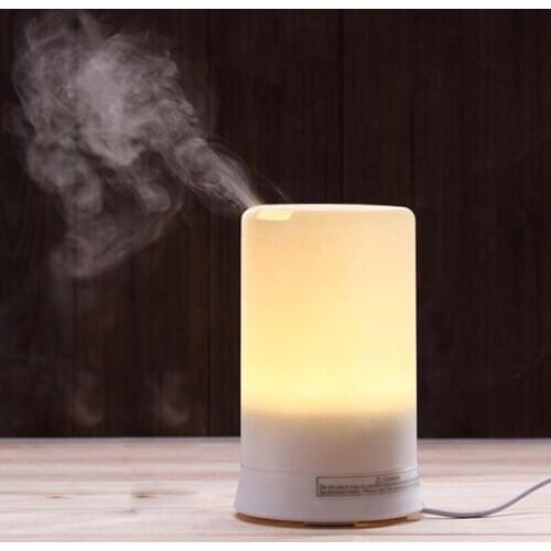 Essential Oil Scented Ultrasonic Humidifier Family Car Bedroom Colorful Lights Fine Spray Sleeping Fallen Dust Moist Air
