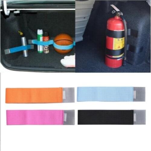 Car Trunk Stowing Organizer Strap Fixed Elastic Bandage Sticker Band Interior Accessories Tensioning Belts Car Auto Accessories