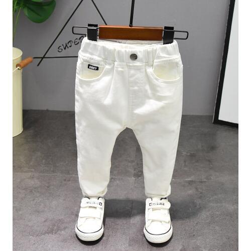 Childrens Clothing Baby Boys Casual Pants Fashion New Kids Boys Broken Hole Pants Childrens Casual Sport Trousers Boys Clothes