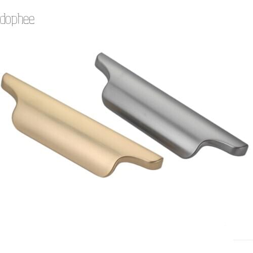 Dophee 1pc 96mm Cabinet Handle Kitchen Cupboard Pulls Drawer Knobs Furniture Handle zinc alloy Hardware