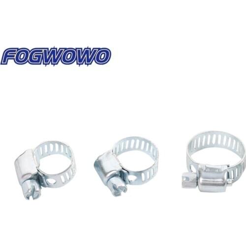 10 Pcs Water Pipe Fixed Buckle Stainless Steel Pipe Hoop Fasten Automatic Cassette Fixed Hand Tool Anti-skid Buckle
