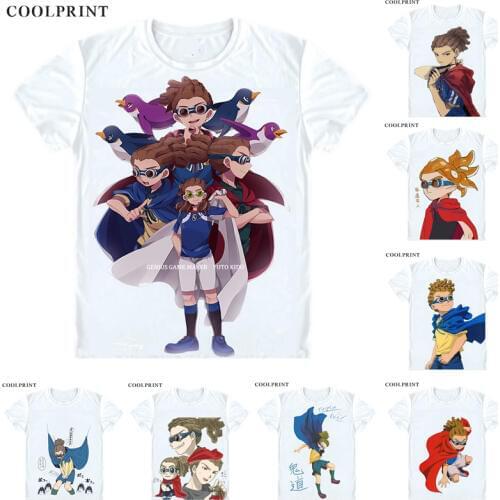 Coolprint Kidou Yuuto T Shirt Inazuma Raimon Eleven Legend Japan Men Casual TShirt Premium T-Shirt Printed Short Sleeve Shirts