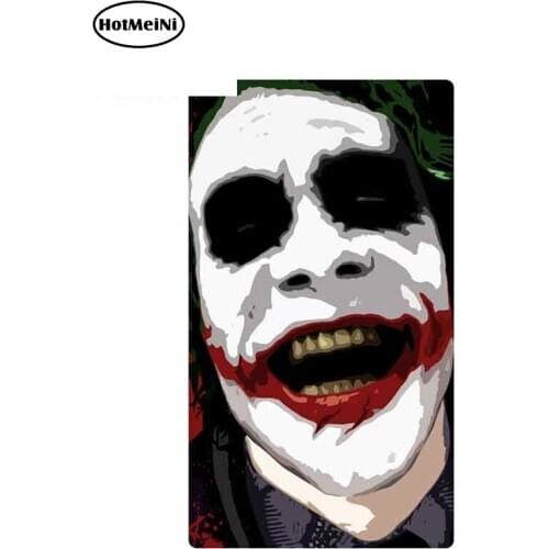 HotMeiNi 13cm x 7.4cm For Dc Black Eyed Clown Car Stickers Waterproof Anime Decals Creative Stickers Suitable For Gtr Evo Sx