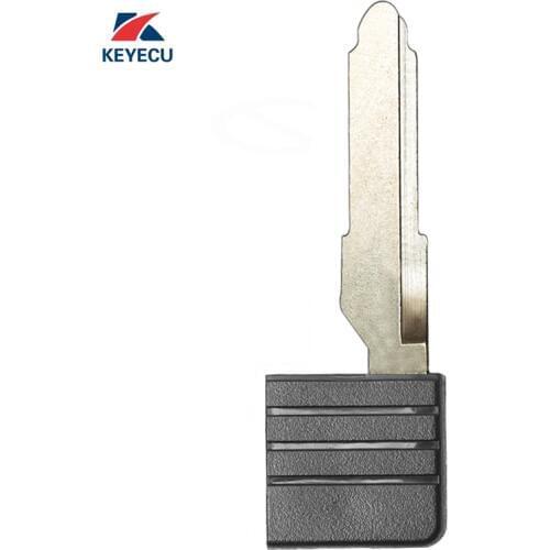 KEYECU Uncut Replacement Smart Prox Card Emergency Blade Blank Insert Key for Mazda CX-7 CX-9 MX-5 RX8 2006 - 2010