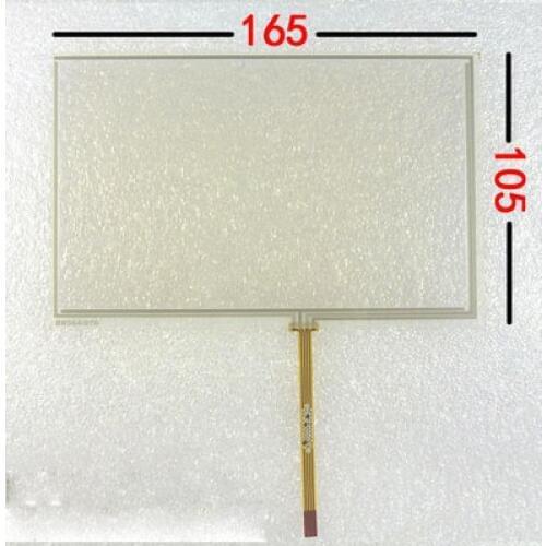 New 7.1 inch touch screen 165*105 for car dvd gps 165mm*105mm