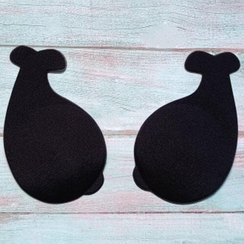 The New Women Silicone Self-Adhesive Sticky Strapless Push Up Seamless Invisible Sexy Nipple Cover Bra