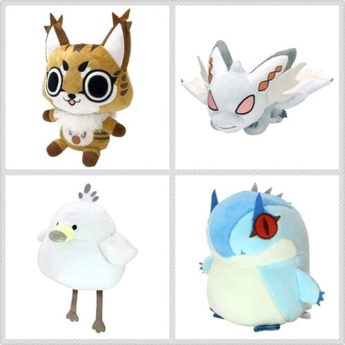 Original Monster Hunter Plush Doll Cotton Pillow Display Soft Game Be Cosplay Thoughtful Gift New Limited C