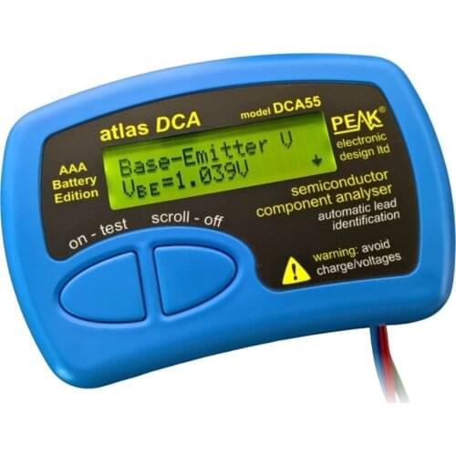 Peak Electronic Design DCA55 - Atlas DCA Semiconductor Analyser