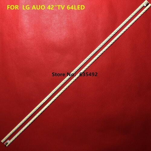 LED strip lamp LG Innotek 42inch 7030PKG 64EA For AUO TOSIBIA AU Optronics 42inch TV T420HVN01.1 T420HW06 42LD420-CA T420HW04