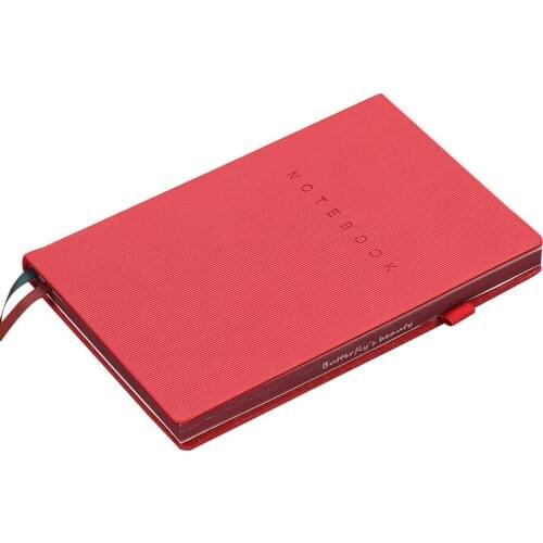 A5 Hard Cover Squared Notebook Elastic Band Diary Grid Journal