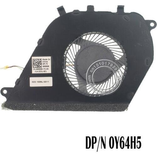 CPU COOLING FAN FOR DELL Inspiron15-7000 15 7570 DP/N 0Y64H5 023.1009J.0011 ND75B00 -16M17