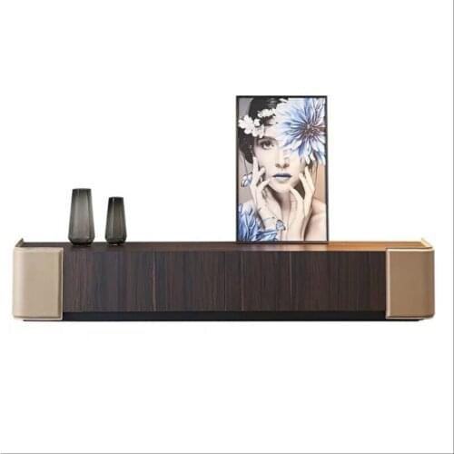 Tea table TV cabinet combination living room furniture simple tea table TV cabinet