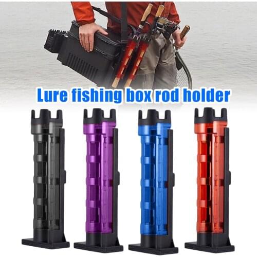 Fishing Rod Holder Raft Fishing Barrel Accessories Vertical Inserting Device for MEIHO Box Fishing Tackle Pesca Iscas Accessory