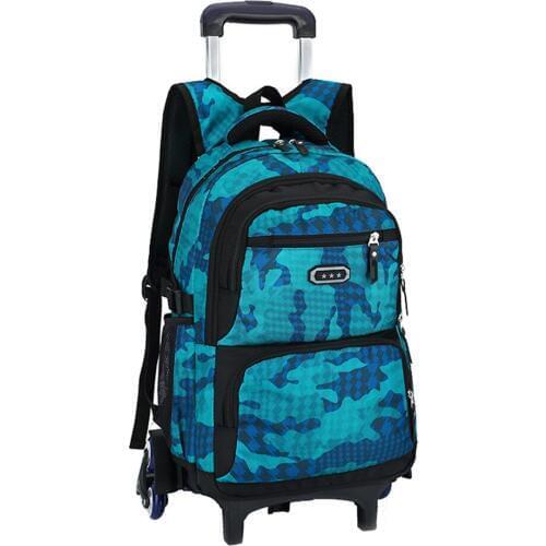 Kids Wheels Removable Trolley Backpack Wheeled Bags Children School Bag Boys Travel Bags Childrens School Backpacks mochilas
