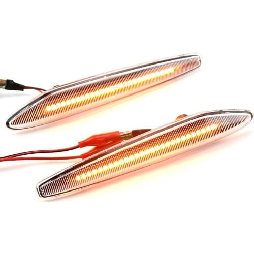 Dynamic LED Side Marker Blinker Turn Signal Light For Alfa Romeo 159 typ 939 2005-2011 Brera typ 939 2005-2011 Canbus Error Free