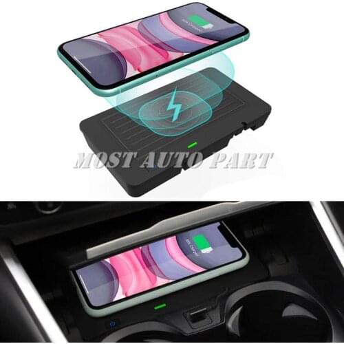 Interior Car Wireless Charger Wireless Phone Fast Charging For BMW 3 Series G20 2018-2021 The Phone With QI Wireless Charging