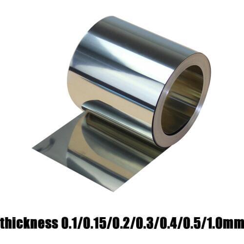 1m 304 stainless steel strip steel foil steel sheet 430 iron plate 316 steel shrapnel thick 0.1mm 0.15mm 0.2mm 0.3mm 0.4mm 0.5mm