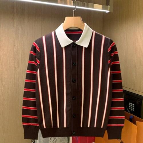 Lihahafang Men's Knitted Cardigans